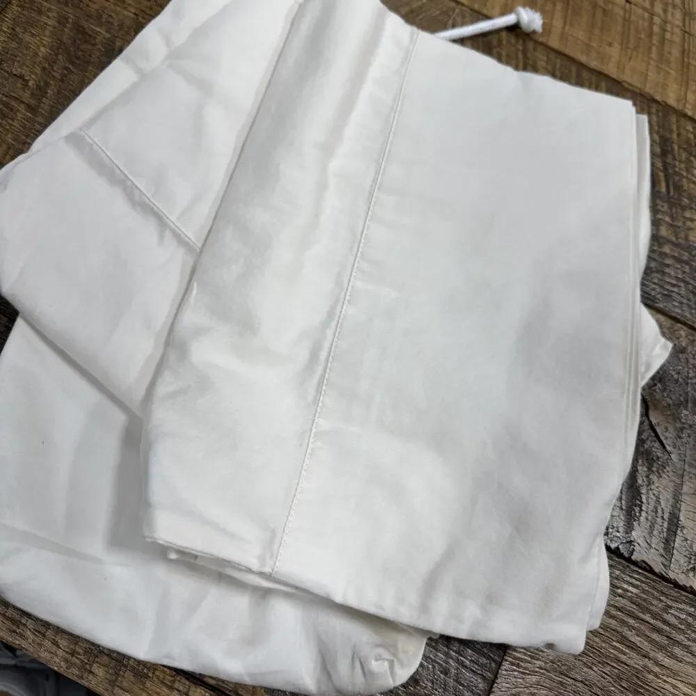 Pact Organic Standard Pillowcases (Set Of 2) In Bone